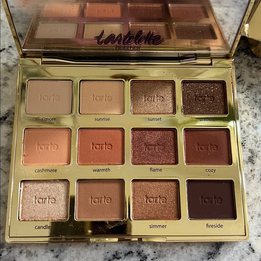 Tarte Tartelette Toasted Palette with Rich Browns and Golds